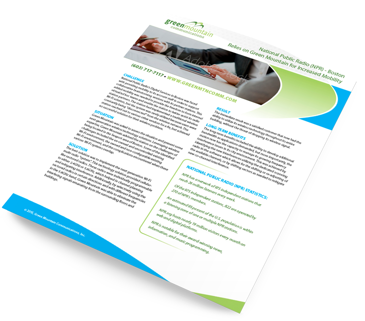 National Public Radio's Digital Services In Boston - Flyer (1000x789), Png Download