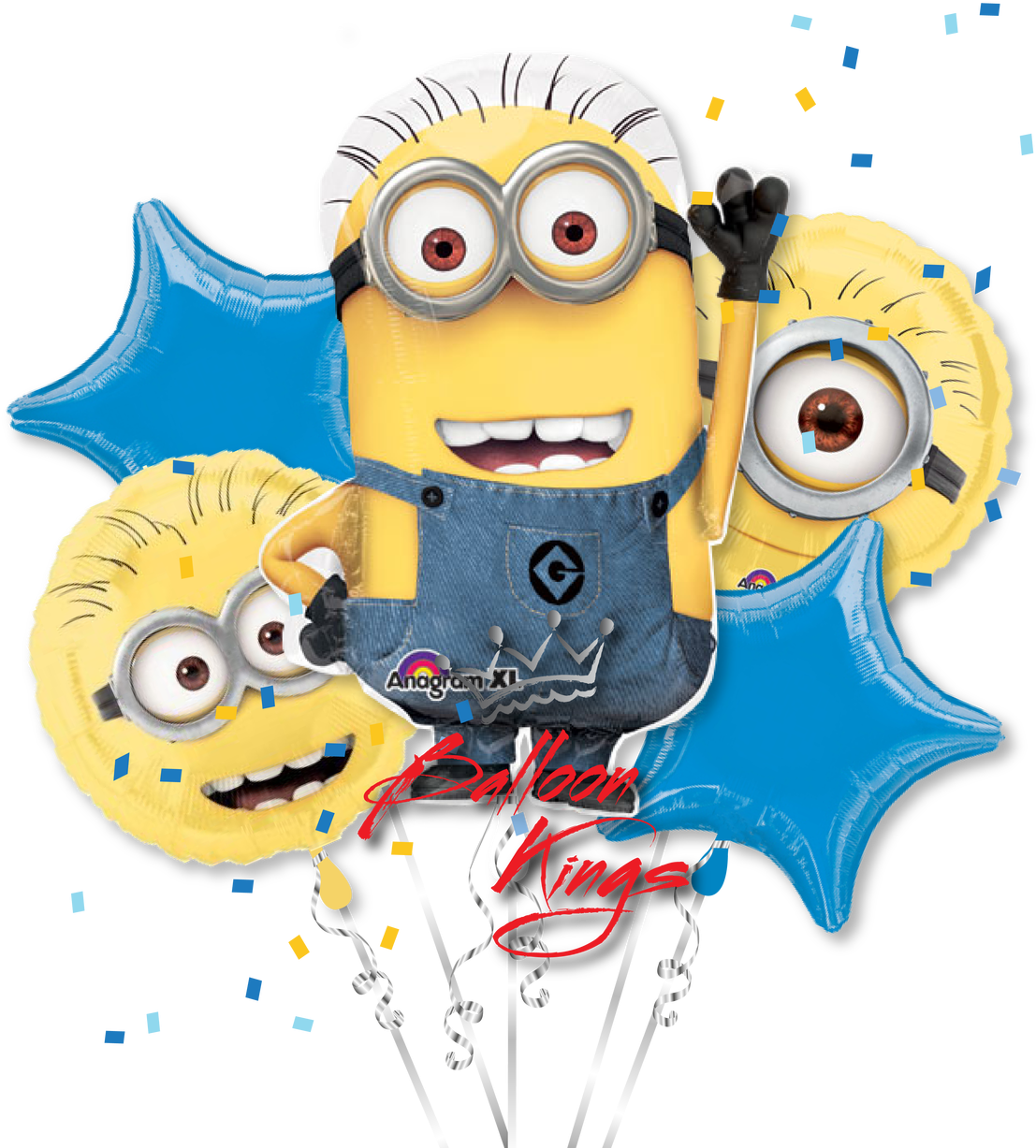 Despicable Me Bouquet - Minion Png (1280x1280), Png Download