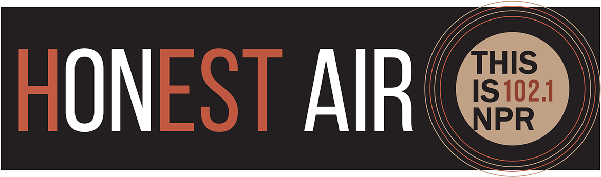 At All Other Times The Sticker Reads “honest Air” Along - Tan (1200x381), Png Download