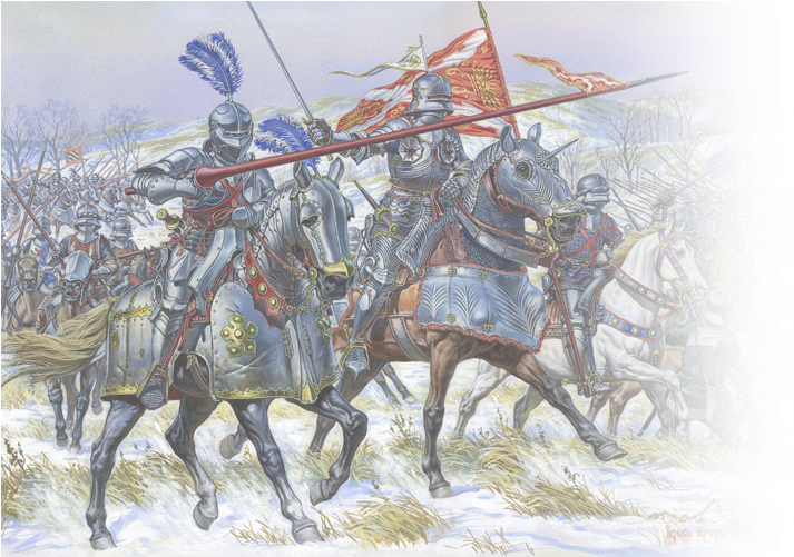 About The Magazine - 15th Century French Knights (768x500), Png Download