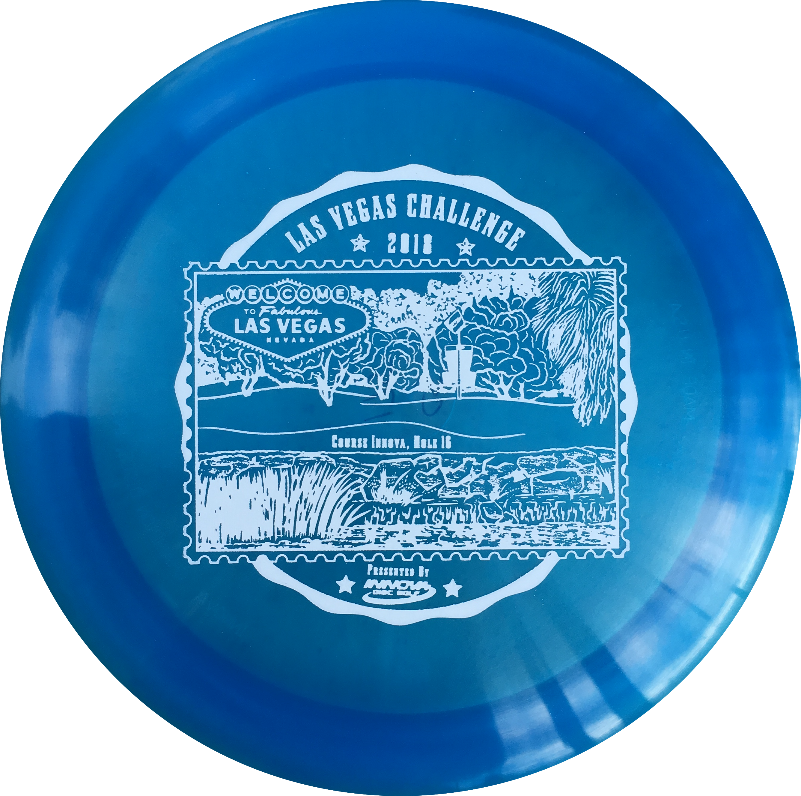 Colossus Luster Champion 2018 Lvc Premiere Hole - Plate (2672x2654), Png Download