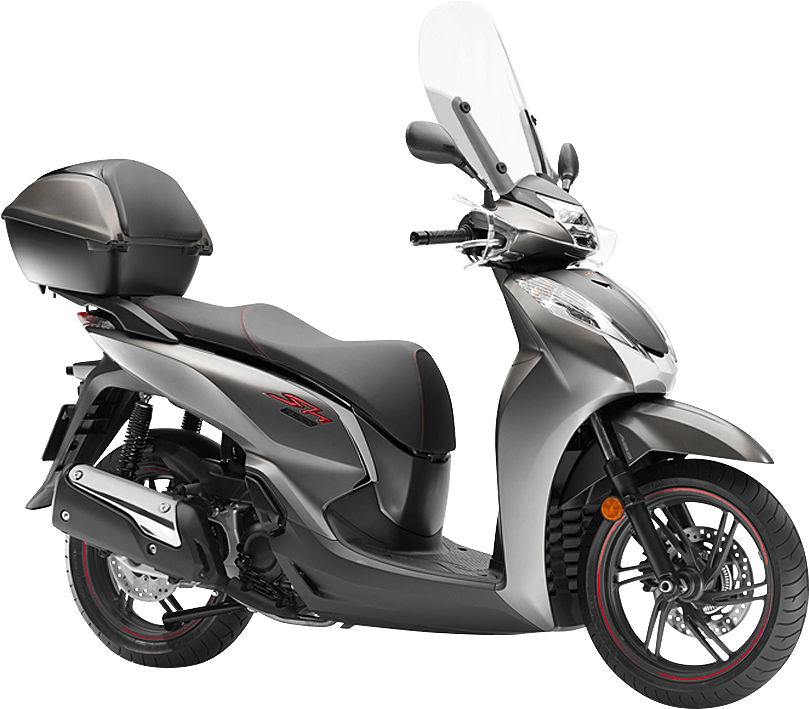 Honda Sh - Scooter Benelli Caffe Nero 150 (1640x860), Png Download