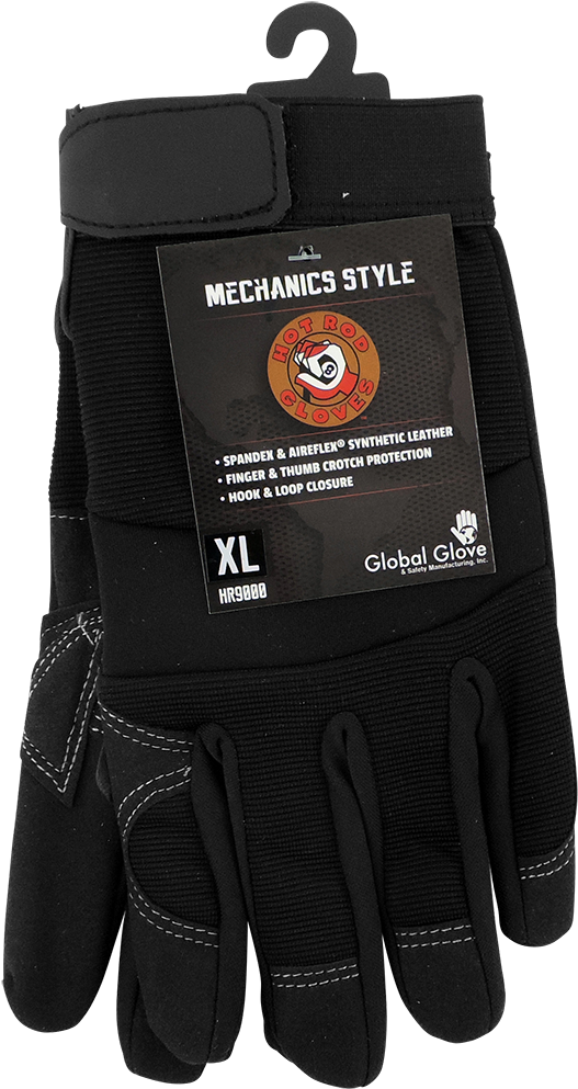 Hot Rod Gloves - Leather (1000x1000), Png Download