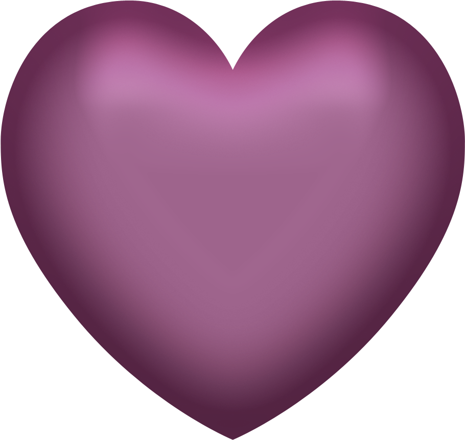 Фото, Автор ✿lili@ ✿ На Яндекс - Purple Heart Transparent Background (919x871), Png Download