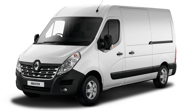 Glacier White - Master - Mercedes Delivery Van Price (800x497), Png Download