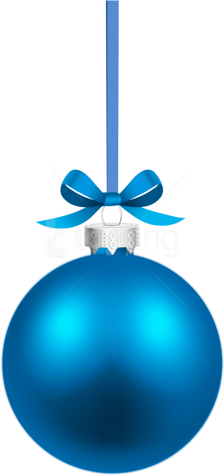 Free Png Blue Hanging Christmas Ball Png Images Transparent - Christmas Ball Png Blue (480x975), Png Download