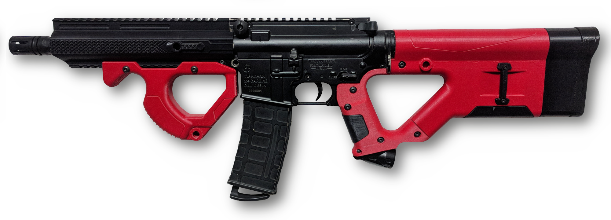 Assault Rifle (2000x720), Png Download