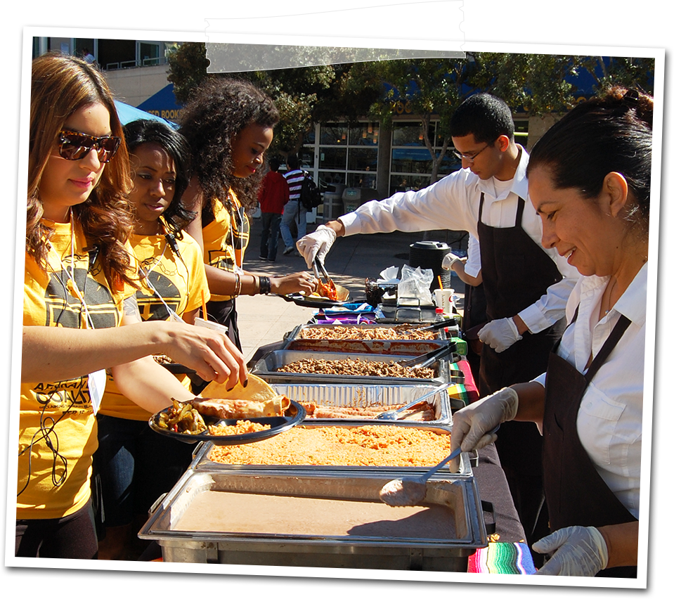 Mexican Catering San Diego, Ca - Side Dish (959x852), Png Download