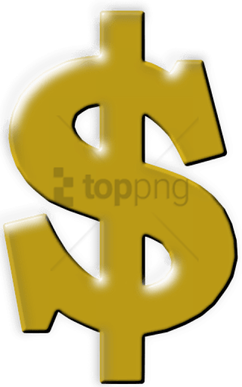 Free Png Gold Dollar Sign Png Png Image With Transparent - Gold Dollar Symbol Png (480x765), Png Download