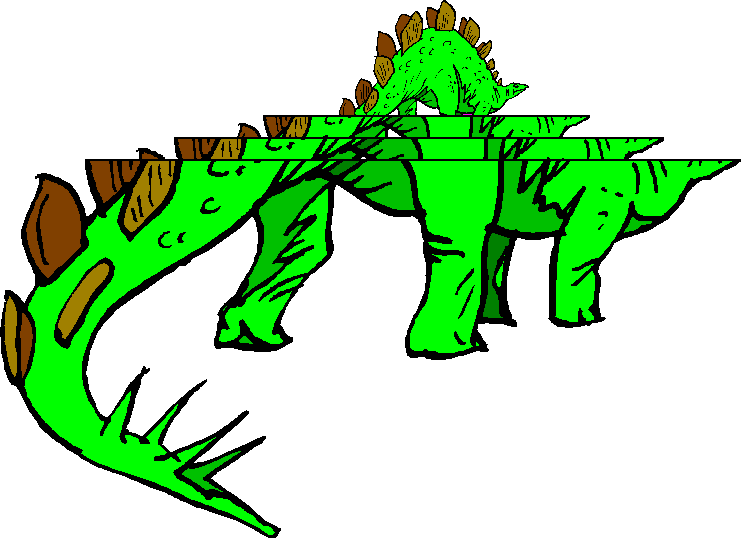 Rather, A Steganosaurus Get It - Dinosaur (741x538), Png Download