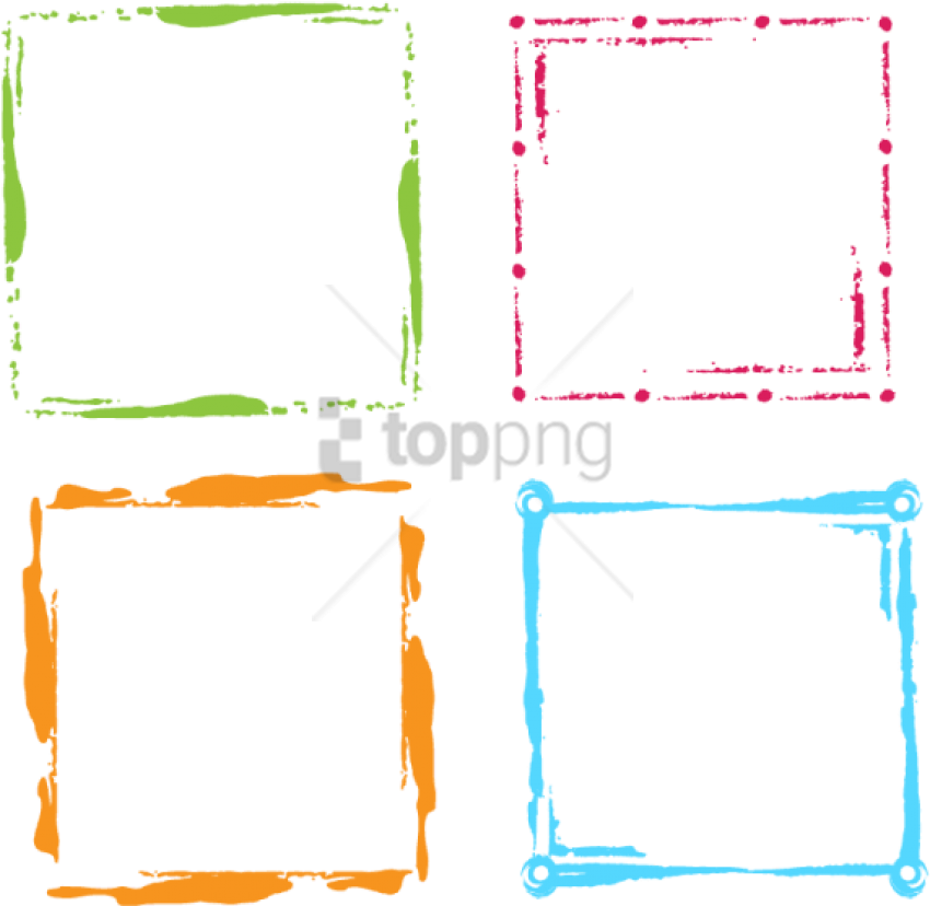 Free Png Watercolor Sales Banner Png Image With Transparent - Frame Line Png (850x828), Png Download