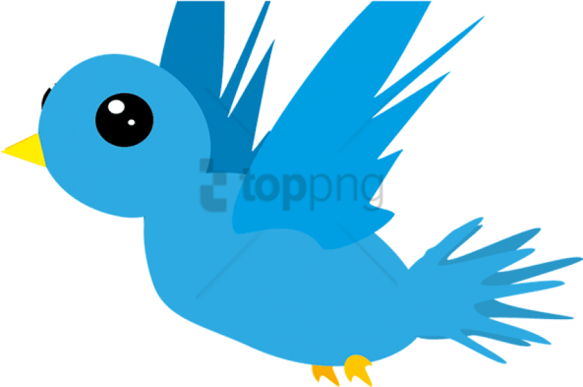 Free Png Download Flying Bird Cartoon Transparent Png - Animated Bird Flying Transparent (850x564), Png Download