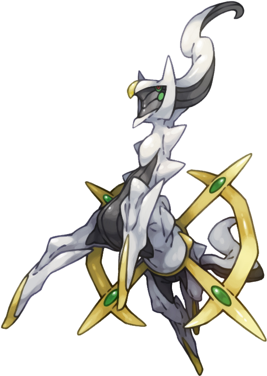 493 - Arceus - さばき の つぶ て (580x800), Png Download