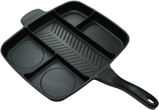 Skip To The End Of The Images Gallery - Pans With Different Compartment (700x467), Png Download