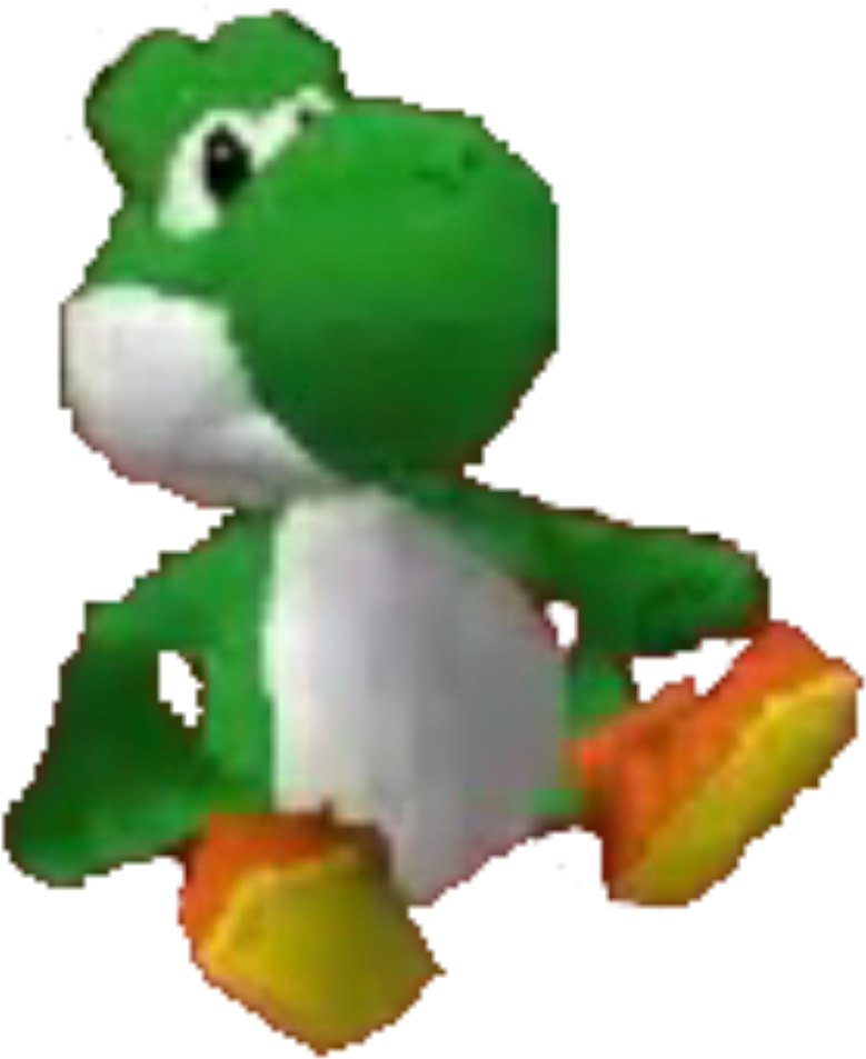 Chillin Yoshi - True Frog (983x983), Png Download