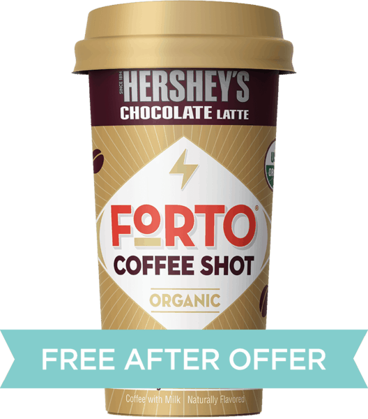50 For Forto® Coffee Shots - Hershey's Milk Chocolate (528x600), Png Download