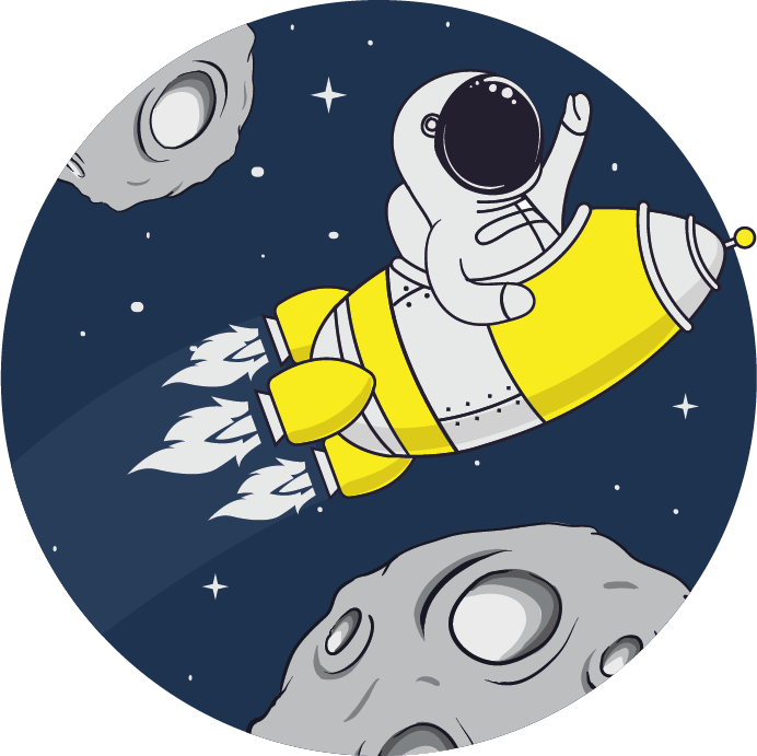 Skills To Be A Captain Of The Adobe Suite, Powerpoint - Astronaut (692x691), Png Download