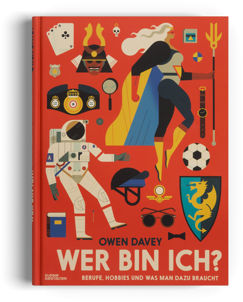 Wer Bin Ich - Frog Owen Davey (1400x1400), Png Download