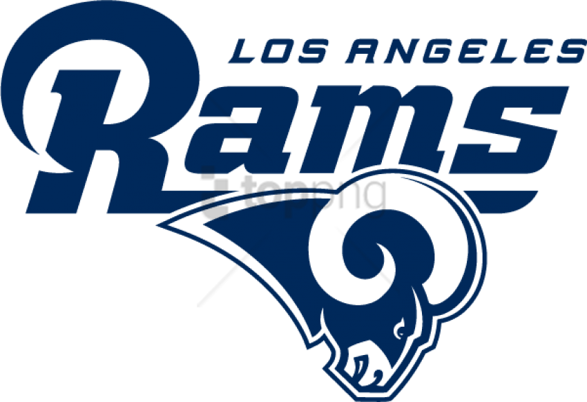 Free Png La Rams Logo 2017 Png Image With Transparent - La Rams Logo 2019 (850x582), Png Download