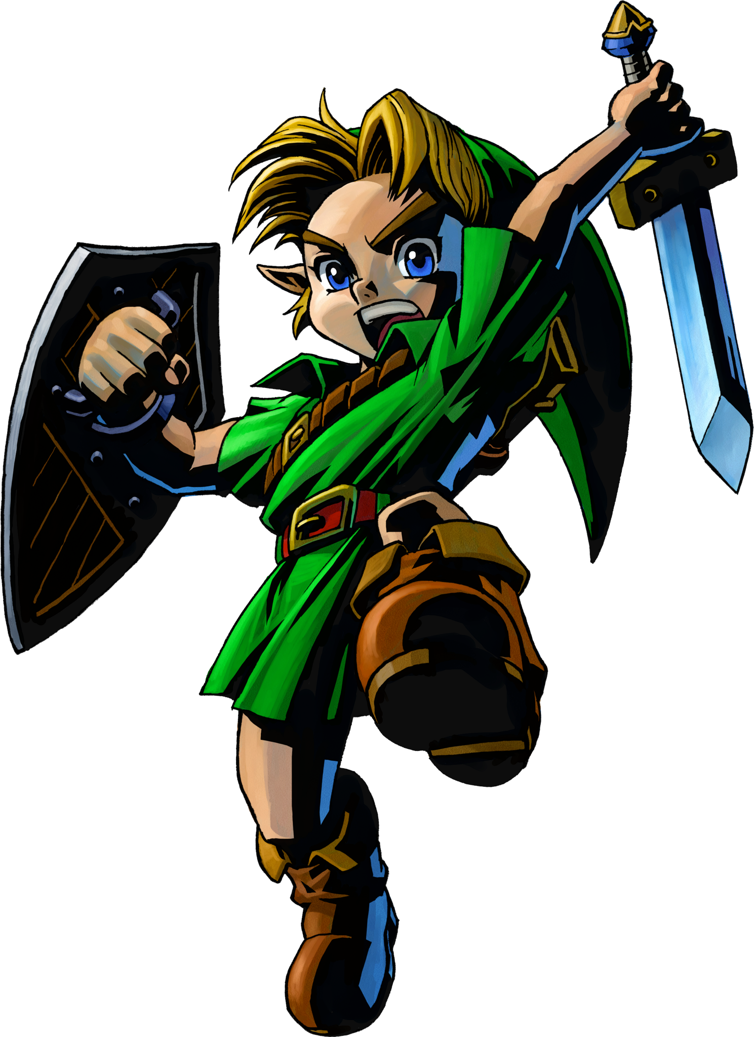 Load 40 More Imagesgrid View - Link Zelda Majoras Mask (1489x2048), Png Download