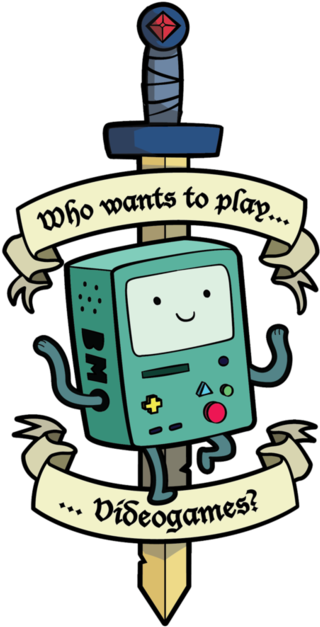 Bmo And Adventure Time Image - Bmo Adventure Time Tattoo (500x725), Png Download