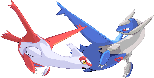 Latios I Latias (509x268), Png Download