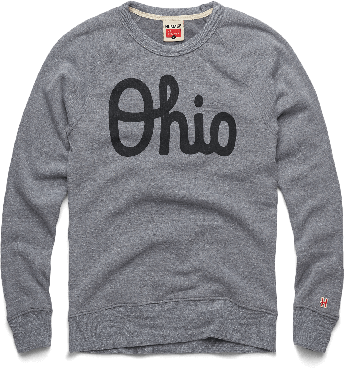 Retro Ohio State University Osu Buckeyes Vintage Inspired - Long-sleeved T-shirt (2000x2000), Png Download