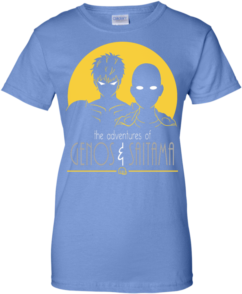 Saitama Shirt The Adventures Of Genos & Saitama Saitamaauto - Shirt (1024x1024), Png Download
