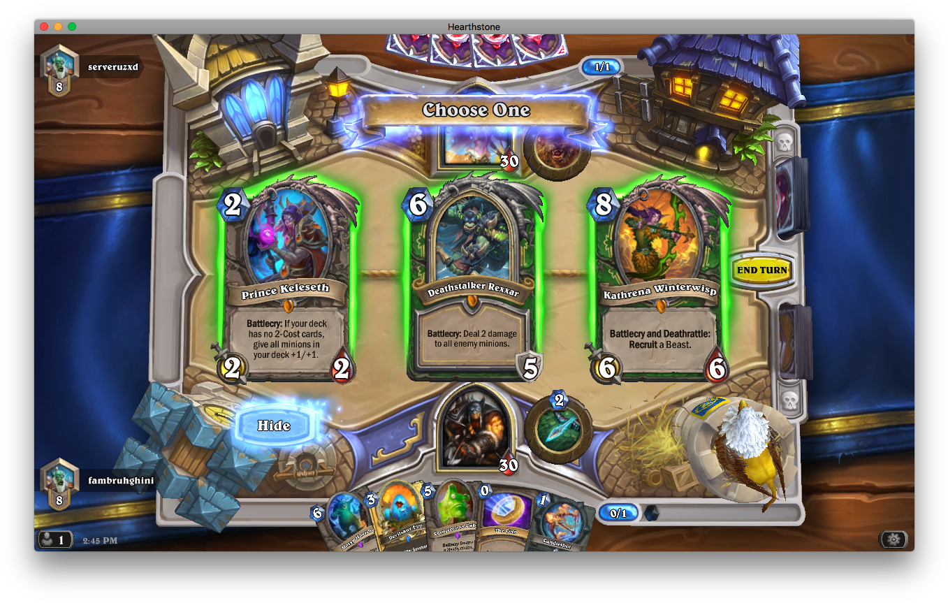 Gameplaypossibly - Hearthstone (1372x874), Png Download