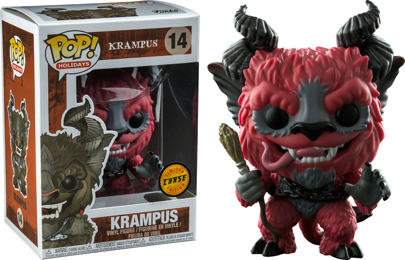 Krampus - Krampus Funko Pop Chase (1400x901), Png Download