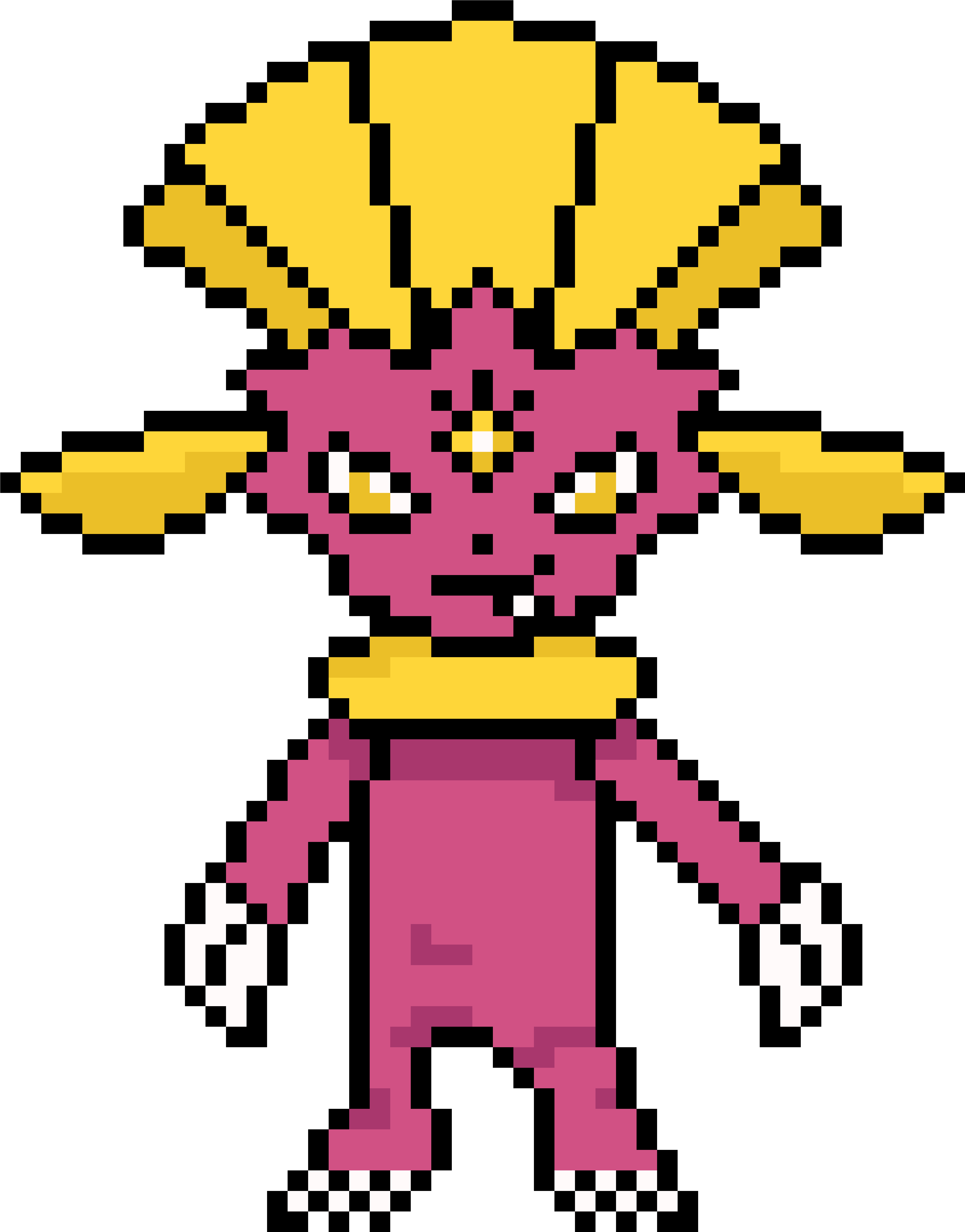 Shiny Weavile - Pixel Art Circle (6336x7104), Png Download