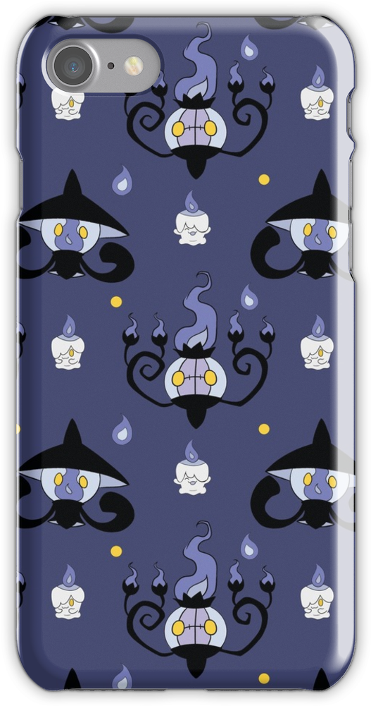 Chandelure & Friends Iphone 7 Snap Case - Mobile Phone Case (750x1000), Png Download