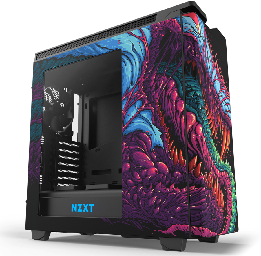 Https - //www - Nzxt - Com/products/h440 Hyper Beast - Hyperbeast Case Nzxt H440 Hyper (900x900), Png Download