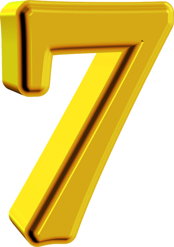 Numbers ‿✿⁀ - Plastic (724x1024), Png Download