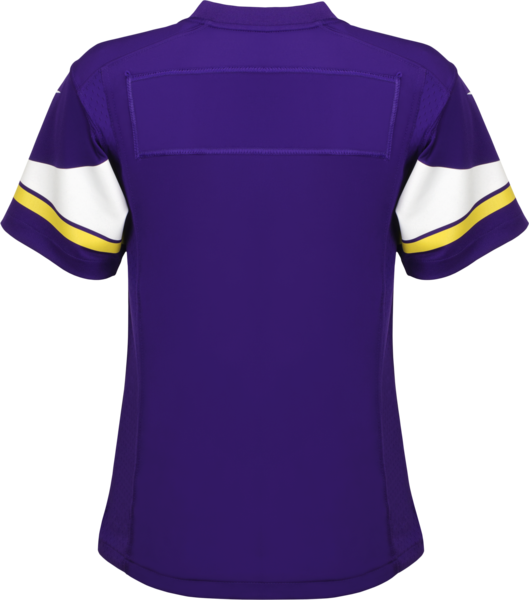 Ladies Nike Game Home Personalized Vikings Jersey - Minnesota Vikings Jersey Numbers (529x600), Png Download