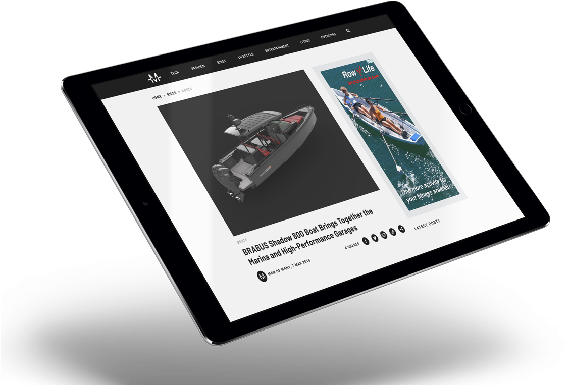 Brabus Shadow 800 Boat Brings Together The Marina And - Floor Plan Assets (1160x800), Png Download