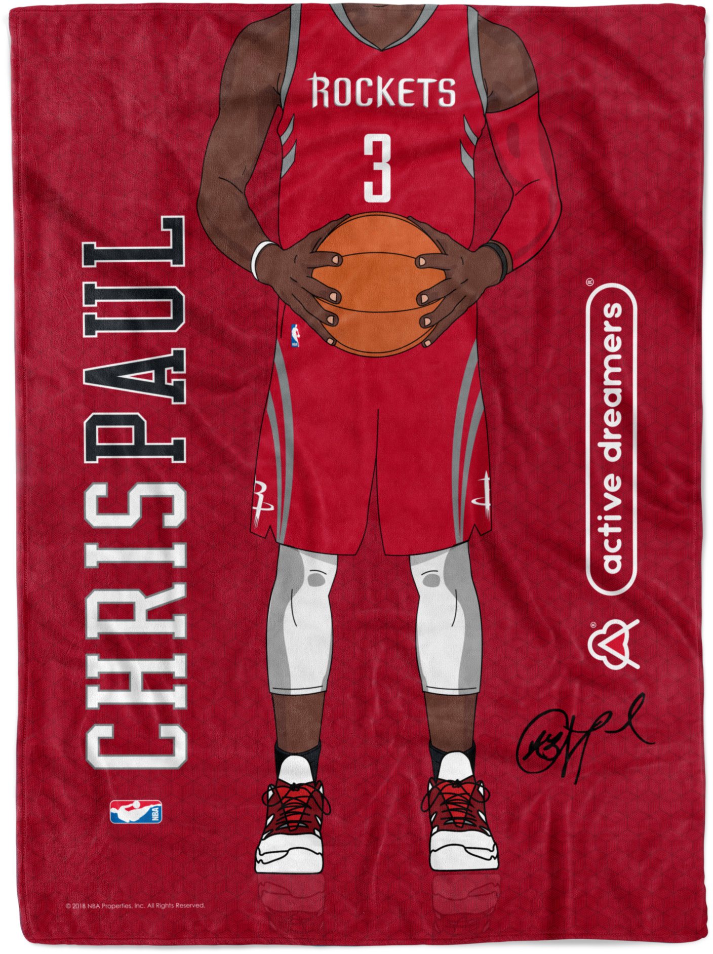 Chris Paul "signature Series" Blanket (2048x2048), Png Download