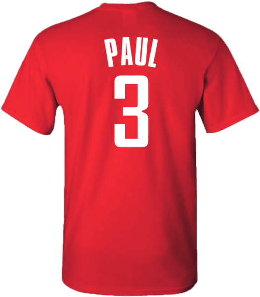 Men's Houston Rockets Chris Paul 2018 City Edition - James Rodriguez Number Jersey (576x720), Png Download