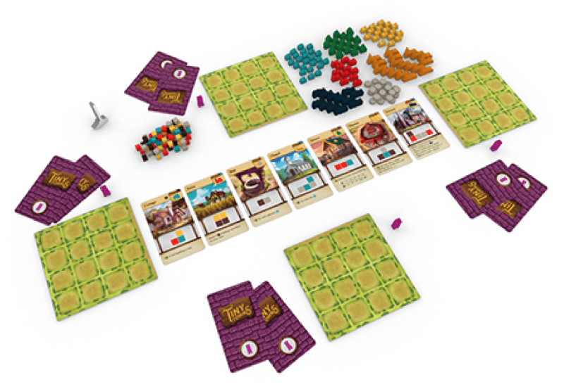 Tiny Towns - Tiny Towns Board Game (800x800), Png Download