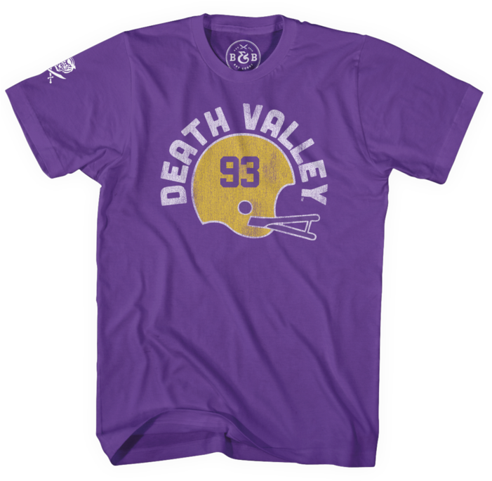 Lsu Tigers Death Valley Helmet Arch T-shirt - Active Shirt (700x700), Png Download