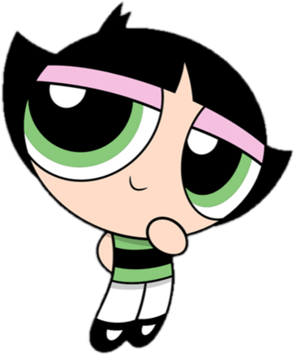 ##buttercup #green #power Puff Girls #powerpuff Girls - Aesthetic Buttercup Powerpuff Girl (1024x1239), Png Download