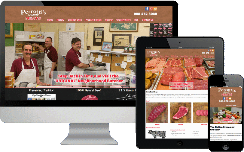 Local New Jersey Web Design - Responsive Web Design (826x513), Png Download