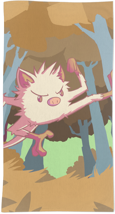 Toalha Mankey De Marcos Rodriguesna - Cartoon (800x800), Png Download