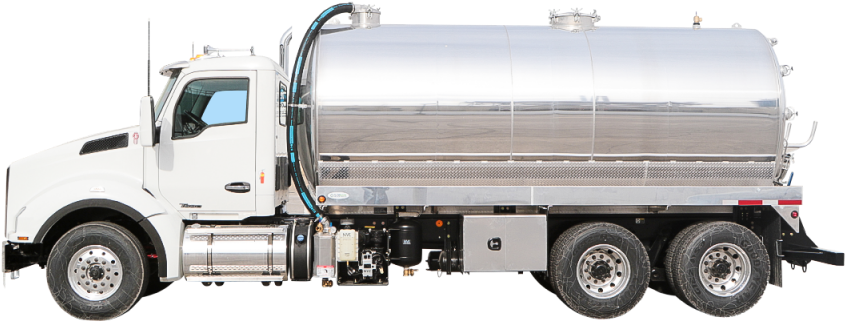 For Big Sewage Jobs, You Need A Heavy-duty Septic Truck - 2500 Gallon Septic Truck (1024x576), Png Download