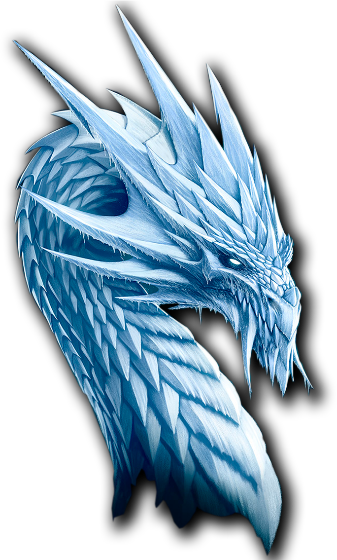 Кубок Туркменистана - White Ice Dragon (1134x1134), Png Download