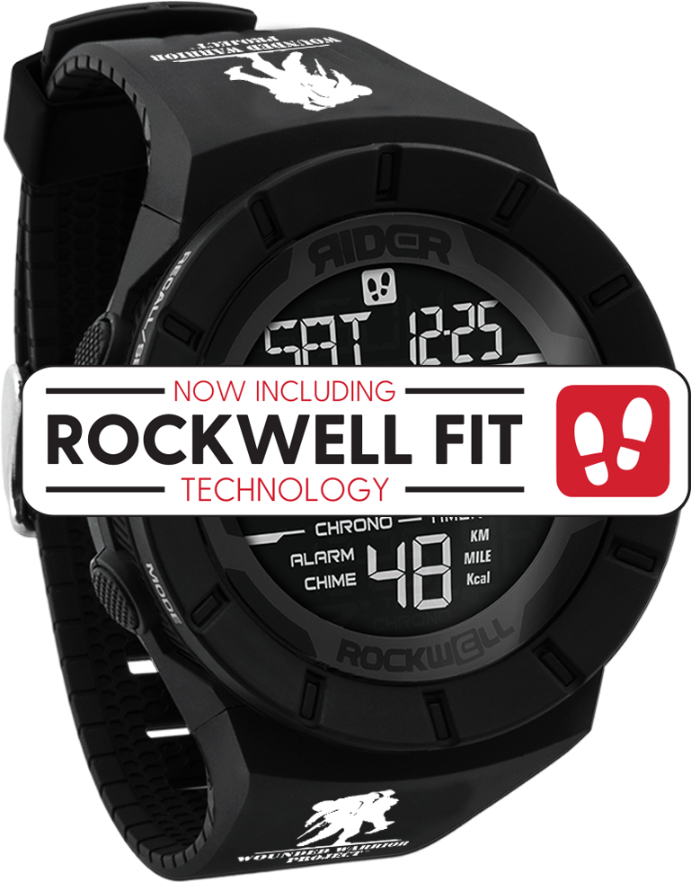 Coliseum Fit™ Wounded Warrior Project - Rockwell Watches (835x1026), Png Download