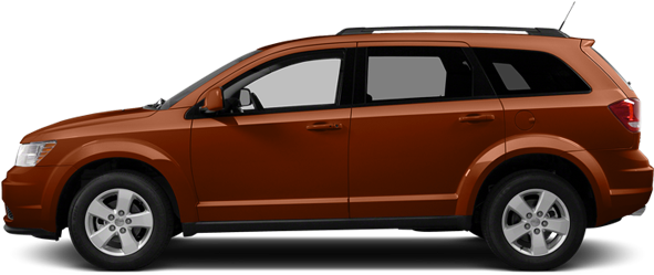 2014 Dodge Journey Orange Exterior - Dodge Journey 2008 Blue (640x480), Png Download