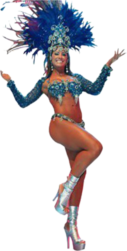 Passista De Carnaval Em Png - Bailarina De Carnaval Png (768x1024), Png Download
