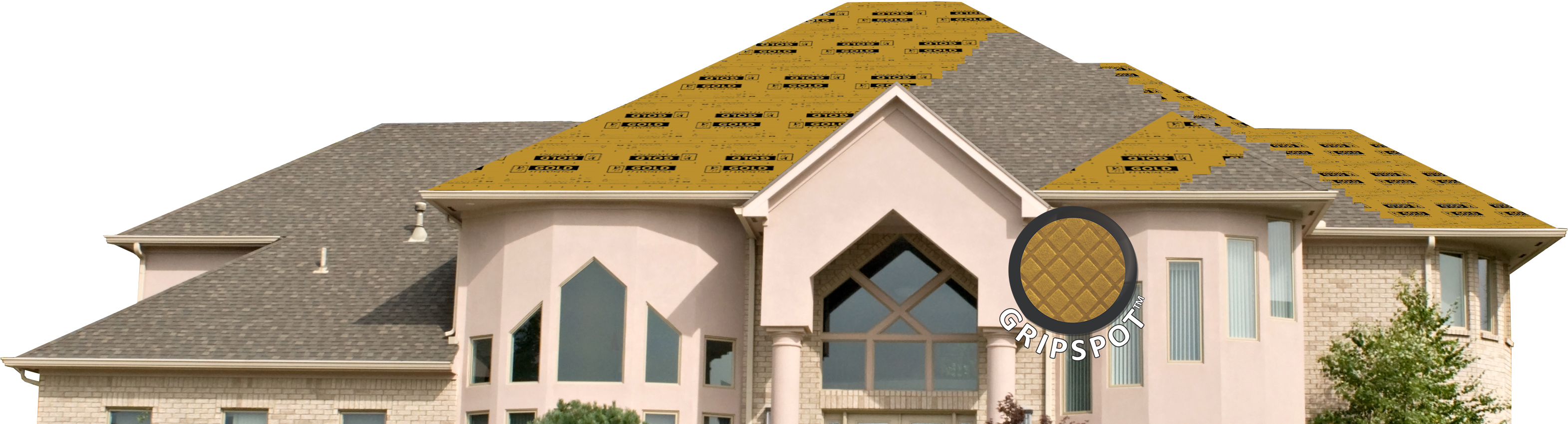 A New Generation Of Underlayments - Roof (3492x1050), Png Download