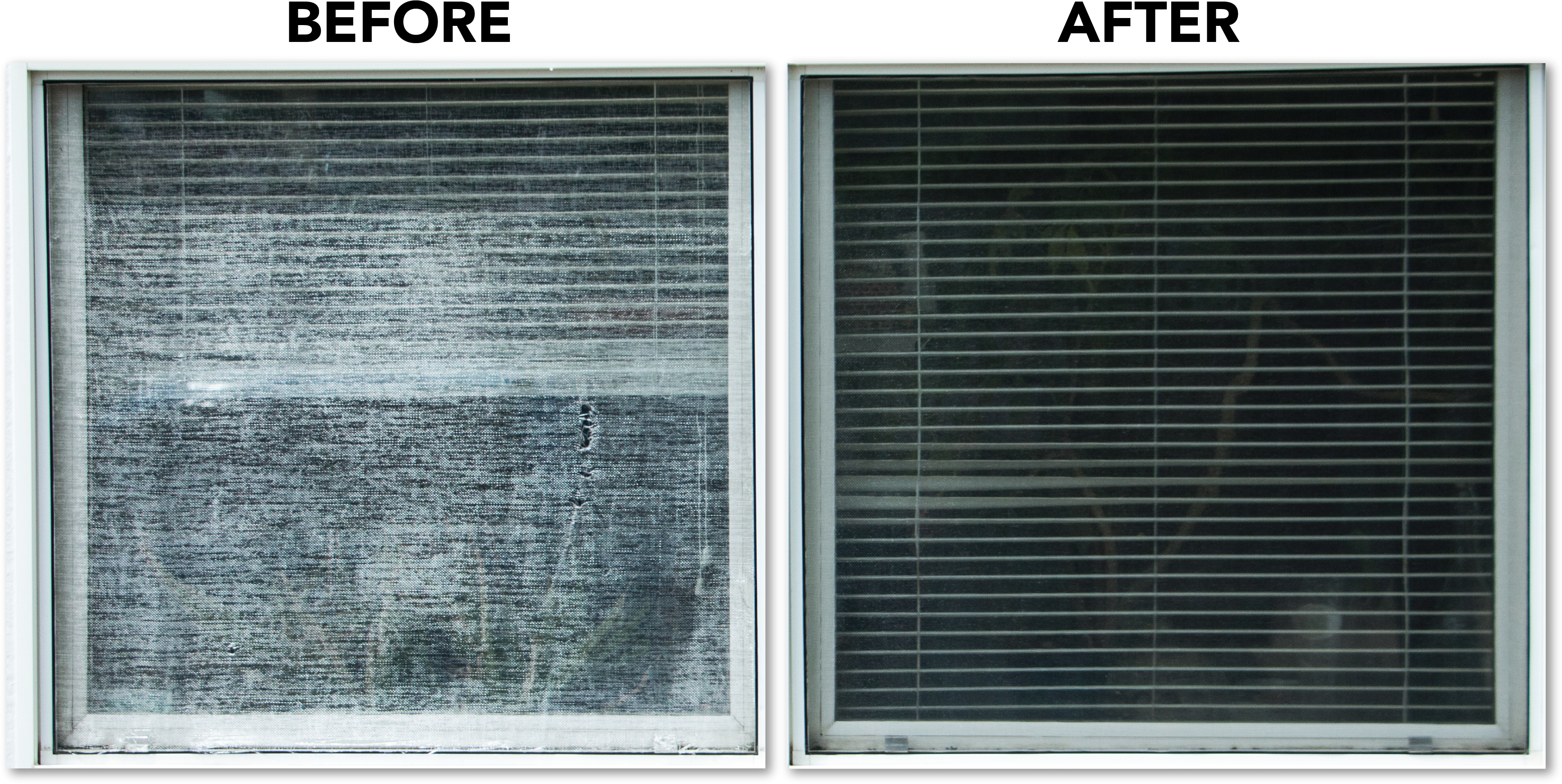 Window Screen Repair Colorado Springs Mullett Screens - Window Blind (4123x2146), Png Download